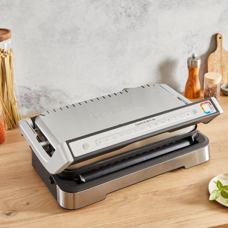 Tefal - Contactgrill OPTIGRILL 2in1 2000W/230V