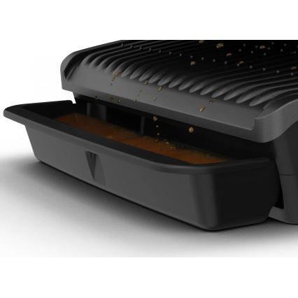 Tefal - Contactgrill OPTIGRILL ELITE 2000W/230V zwart