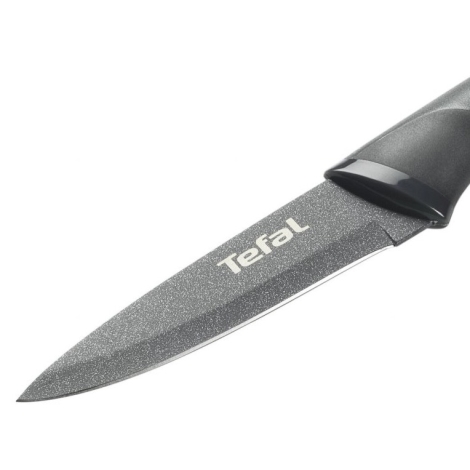 Tefal - Couteau à découper en acier inoxydable FRESH KITCHEN 9 cm gris/vert