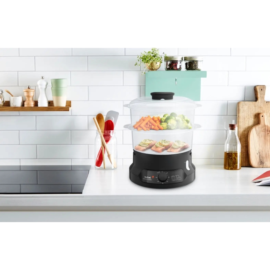 Tefal - Cuiseur vapeur 6 L MINI COMPACT 800 W/230 V