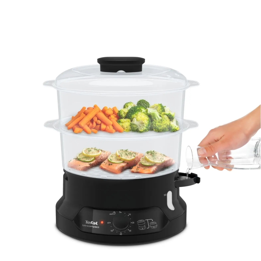 Tefal - Cuiseur vapeur 6 L MINI COMPACT 800 W/230 V