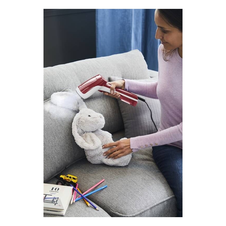 Tefal - Défroisseur à main ACCESS STEAM FIRST 1300W/230V bordeaux