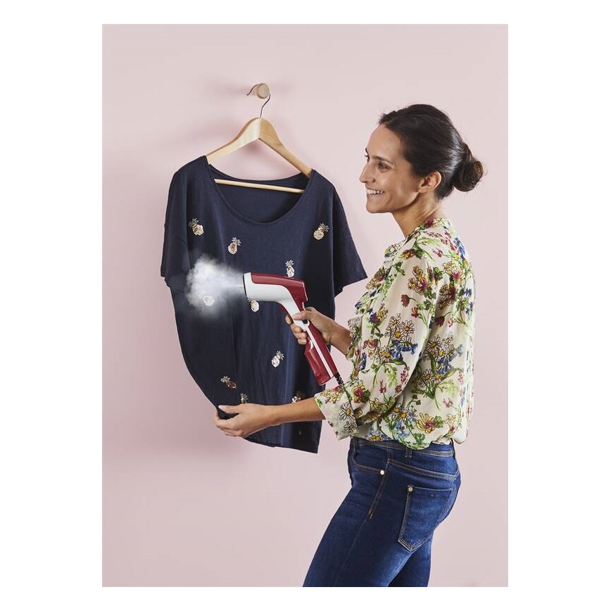 Tefal - Défroisseur vapeur à main ACCESS STEAM FIRST 1300W/230V bordeaux