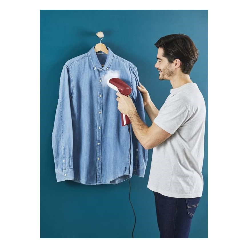 Tefal - Défroisseur vapeur à main ACCESS STEAM FIRST 1300W/230V bordeaux