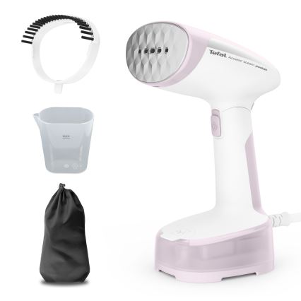 Tefal - Défroisseur vapeur à main pour vêtements ACCESS STEAM POCKET 1300W/230V rose