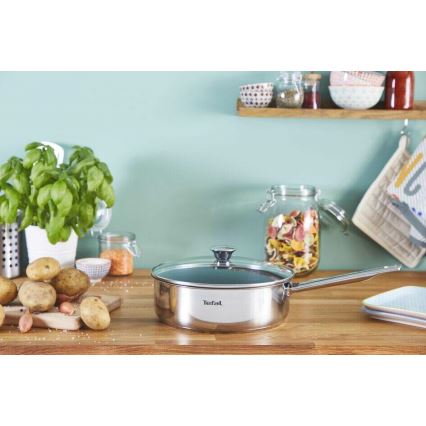 Tefal - Diepe pan met deksel COOK EAT 24 cm