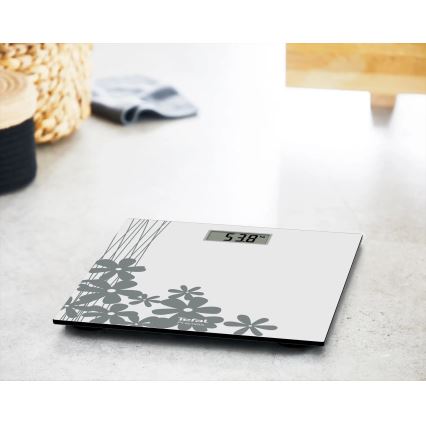 Tefal - Digitale personenweegschaal PREMISS 1xCR2032 grijs