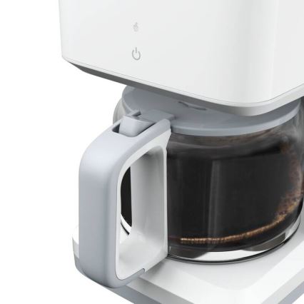 Tefal - Druppel koffiezetapparaat met LCD scherm SENSE 1000W/230V wit