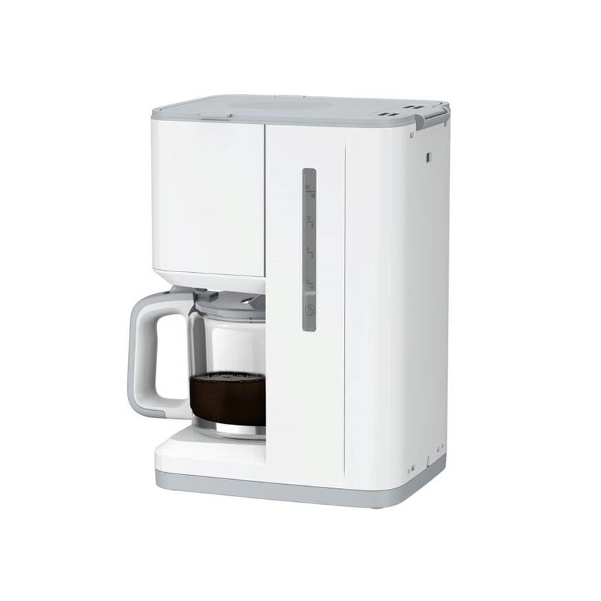 Tefal - Druppel koffiezetapparaat met LCD scherm SENSE 1000W/230V wit