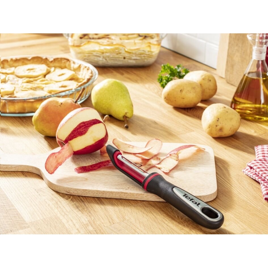 Tefal - Econome de cuisine INGENIO acier inoxydable/noir