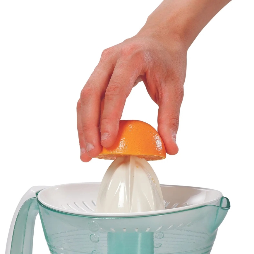 Tefal - Elektrische citruspers VITAPRESS 0,6 l 25W/230V wit/zwart