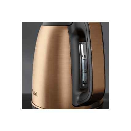 Tefal - Elektrische waterkoker COPPERTINTO 1,7 l 2400 W/230 V