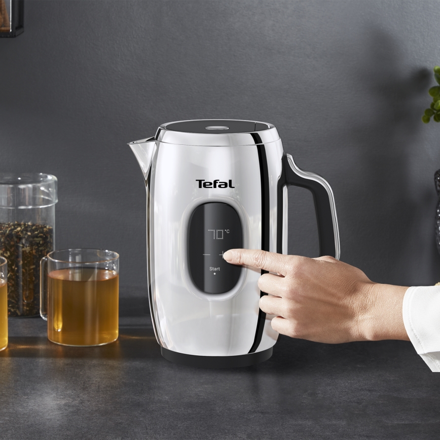 Tefal - Elektrische waterkoker MAJESTUO 1,5 l 2400W/230V