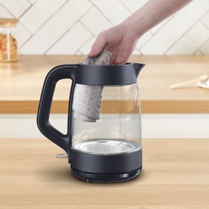 Tefal - Elektrische waterkoker MORNING GLASS 1,7 l 2000W/230V