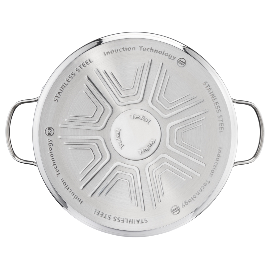 Tefal - Ensemble de 10 pièces DAILY COOK en acier inoxydable