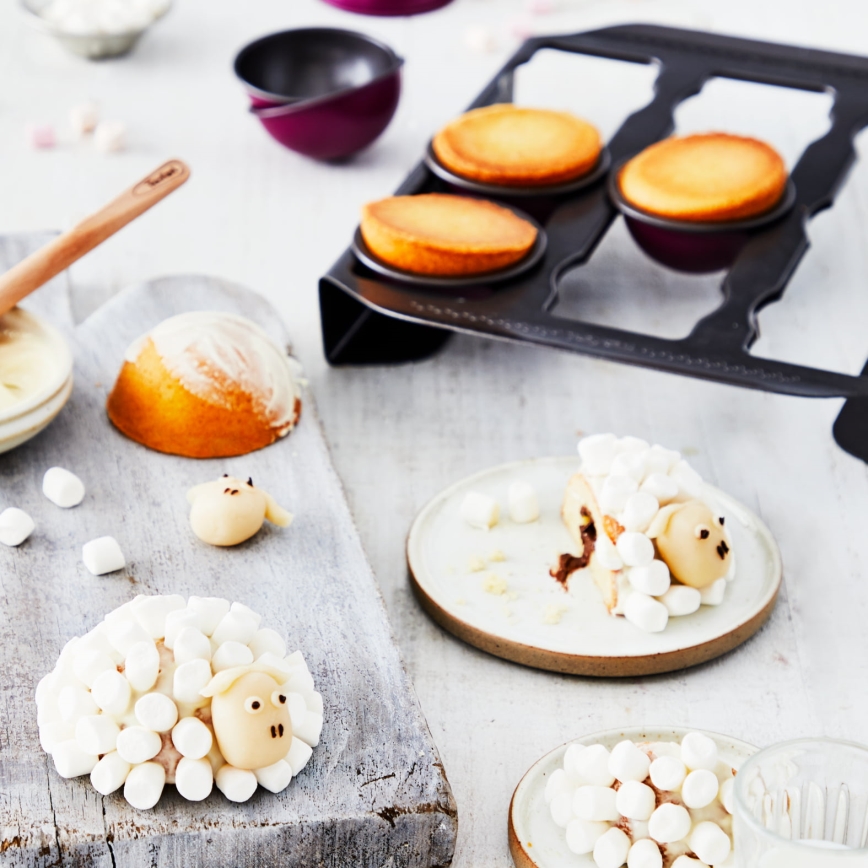 Tefal - Ensemble de 13 moules à pâtisserie CREABAKE