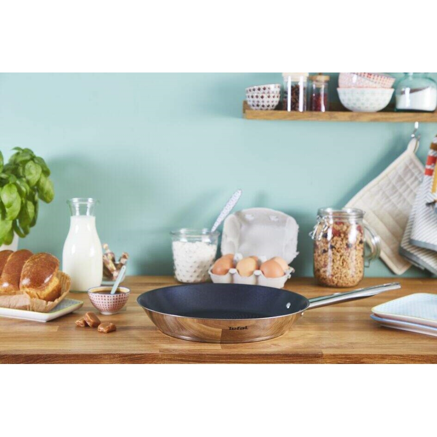 Tefal - Ensemble de 2 poêles COOK EAT 24/28 cm