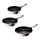 Tefal - Ensemble de 3 poêles EMOTION+