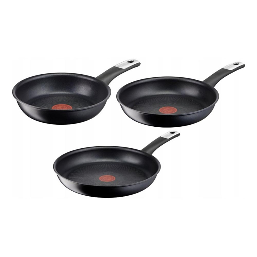 Tefal - Ensemble de 3 poêles PERFECT TOUCH