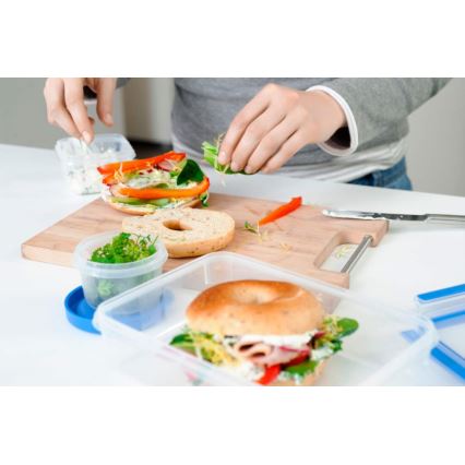 Tefal - Ensemble de 5 boîtes alimentaires MASTER SEAL FRESH, bleu