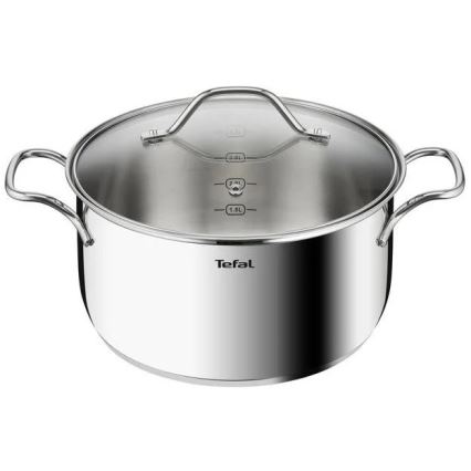 Tefal - Ensemble de casseroles 10 pce INTUITION acier inoxydable