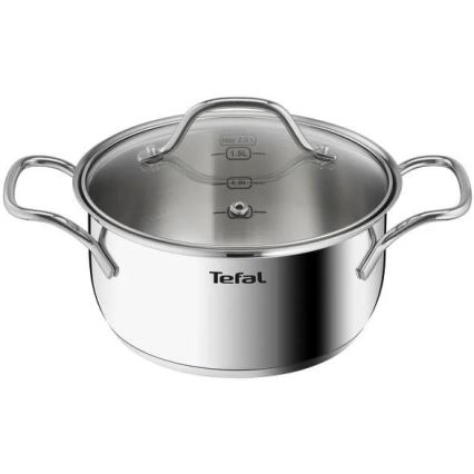 Tefal - Ensemble de casseroles 10 pce INTUITION acier inoxydable