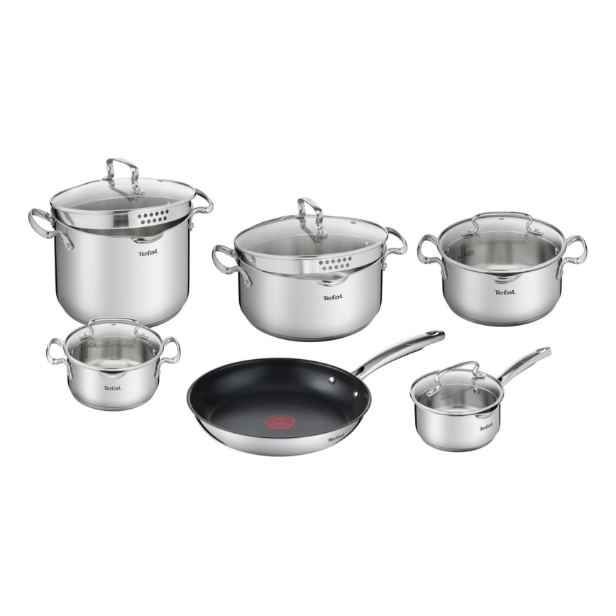 Tefal - Ensemble de cuisine 11 pièces DUETTO+