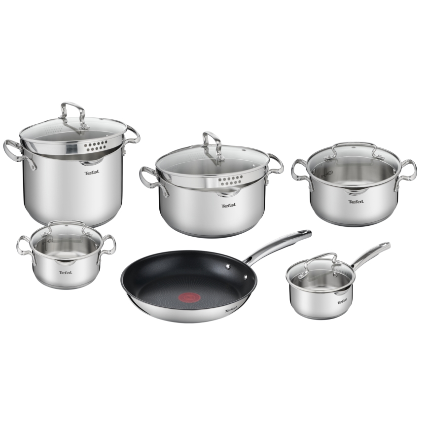 Tefal - Ensemble de cuisine 11 pièces DUETTO+