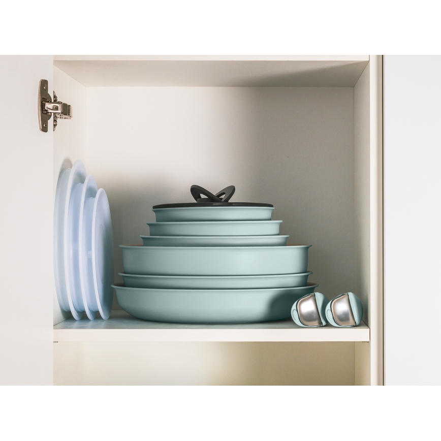 Tefal - Ensemble de cuisine 15 pièces INGENIO HALO