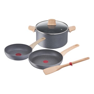 Tefal - Ensemble de cuisine 5 pièces NATURAL FORCE