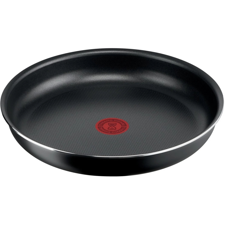 Tefal - Ensemble de poêles 3 pce INGENIO EASY COOK & CLEAN BLACK