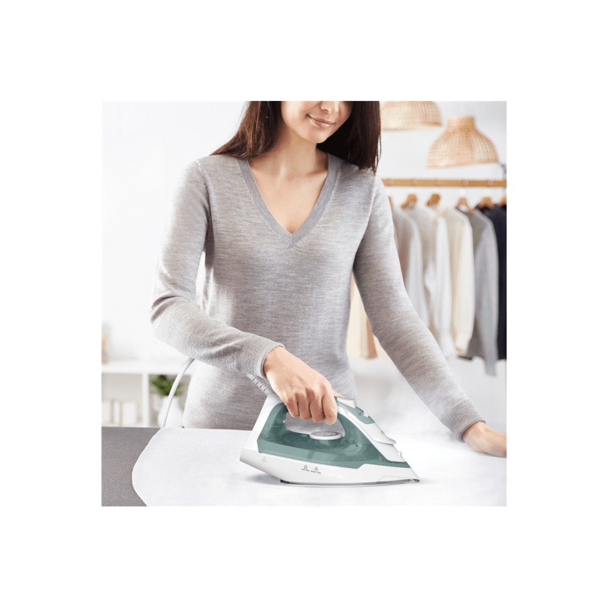 Tefal - Fer à repasser VIRTUO 2000W/230V vert