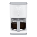 Tefal - Filterkoffiezetapparaat met LCD-display SENSE 1000W/230V wit