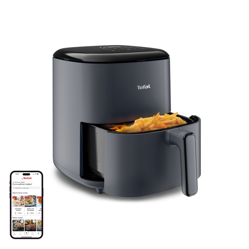 Tefal - Friteuse à air chaud 3 l EASY FRY COMPACT 1300W/230V