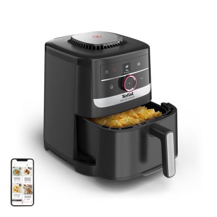 Tefal - Friteuse à air chaud 5 l EASY FRY SILENCE SMART 1400-1670W/230V