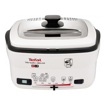 Tefal - Friteuse multifonctionnelle 9en1 VERSALIO DE LUXE 1600W/230V 2 l blanc