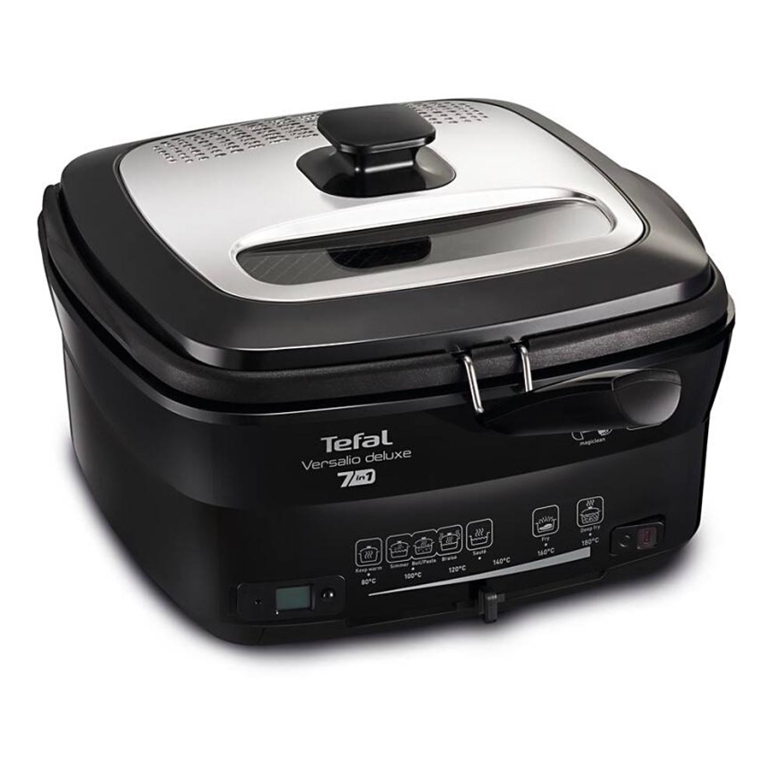 Tefal - Frituur 2 l VERSALION DE LUXE 7in1 1600W/230V zwart