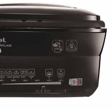 Tefal - Frituur 2 l VERSALION DE LUXE 7in1 1600W/230V zwart