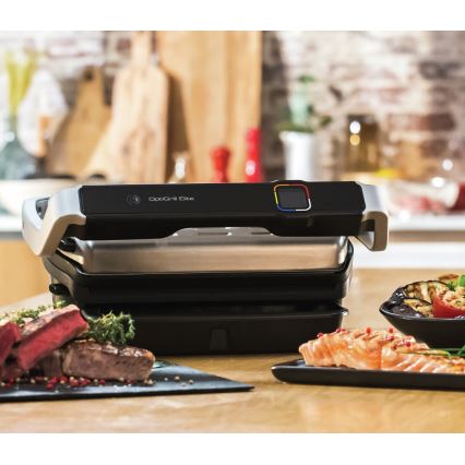 Tefal - Gril électrique OPTIGRILL ELITE 2000W/230V