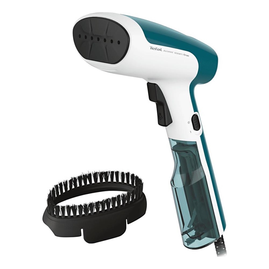 Tefal - Handbediende kledingstomer ACCESS STEAM FIRST 1300W/230V turquoise