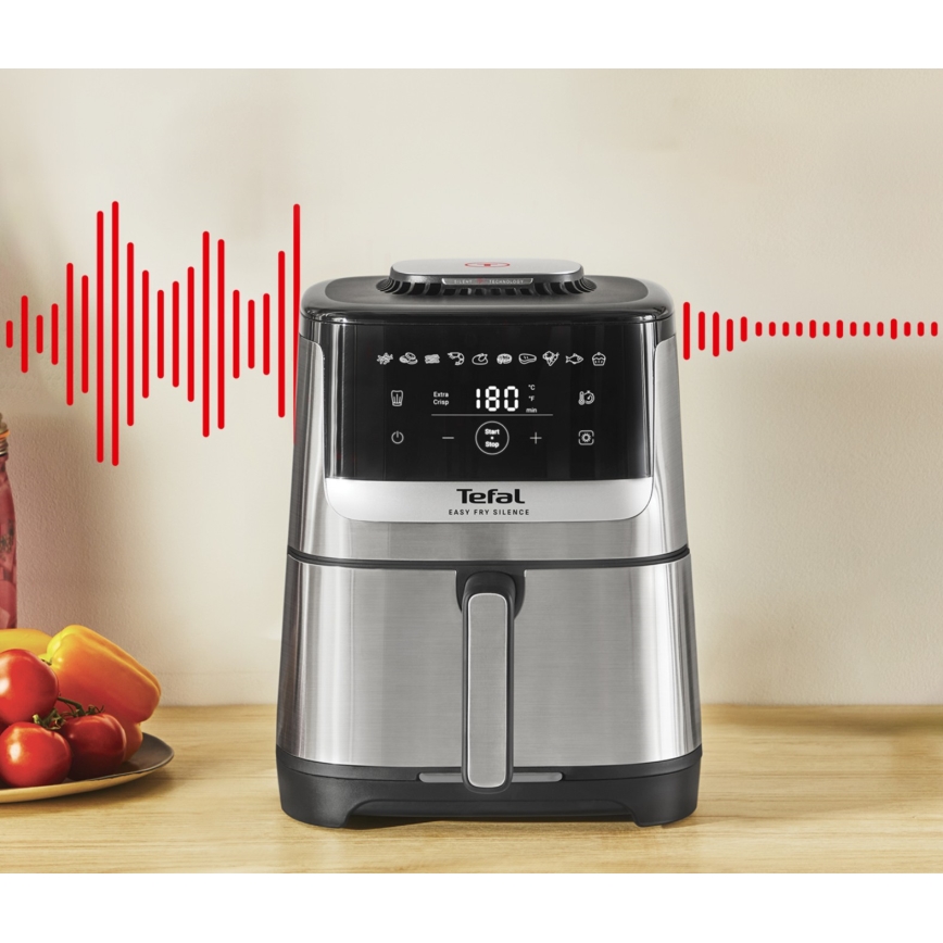 Tefal - Heteluchtfriteuse 5 l EASY FRY SILENCE 10-in-1 1400-1670W/230V
