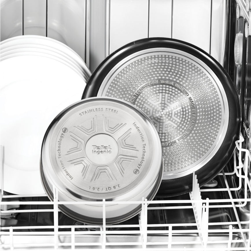 Tefal - INGENIO COOK 3-delige pannenset roestvrij staal
