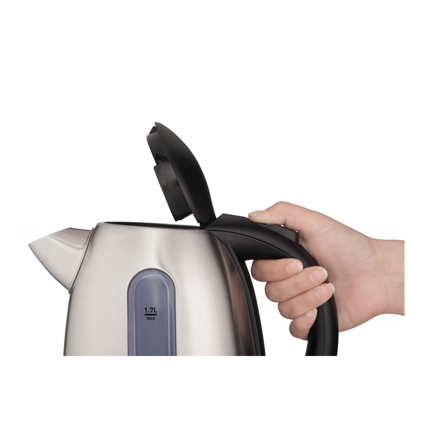 Tefal - Ketel EXPRESS 1,7 l 2400W/230V mat chroom