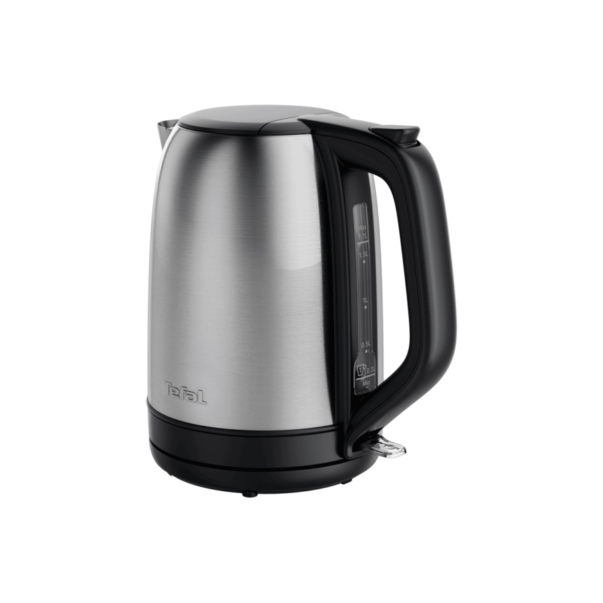 Tefal - Ketel SUBITO 1,7l 2400W/230V roestvrij/zwart