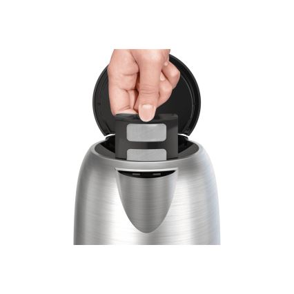 Tefal - Ketel SUBITO 1,7l 2400W/230V roestvrij/zwart