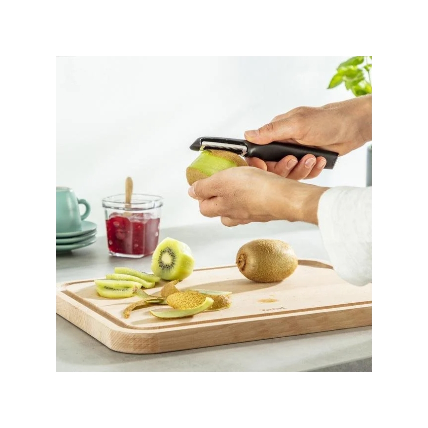 Tefal - Keuken dunschiller COLORFOOD 17 cm zwart