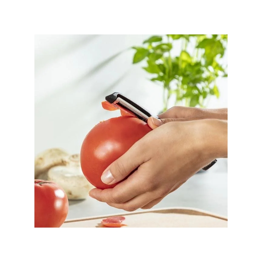 Tefal - Keuken dunschiller COLORFOOD 17 cm zwart