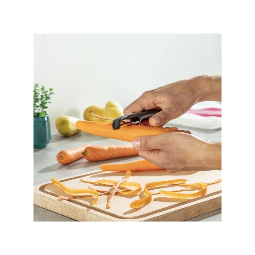 Tefal - Keuken dunschiller COLORFOOD 17 cm zwart