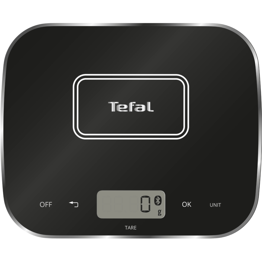 Tefal - Keukenmachine met weegschaal I-COACH TOUCH 1200W/230V roestvrij staal