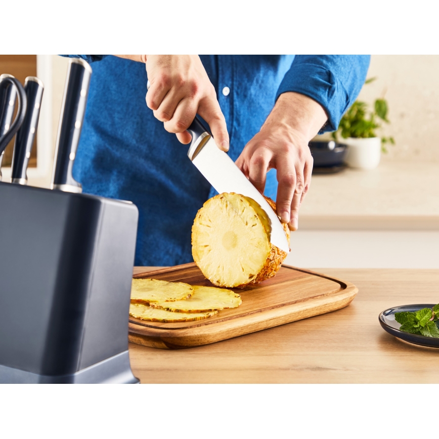 Tefal - Keukenmes met houder EVER SHARP 20 cm